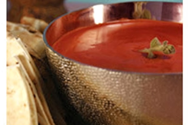 Соус из вяленых томатов и белой фасоли