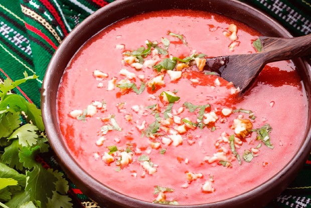 Соус к мясу из красной алычи