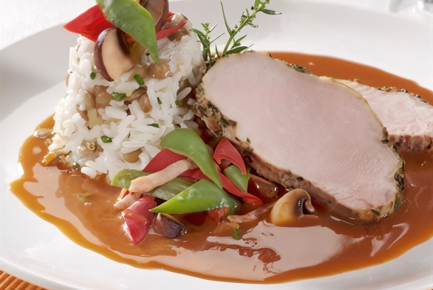 Соус красный (для рубленых котлет, рулета, жареного мяса, языка с горошком и др.)