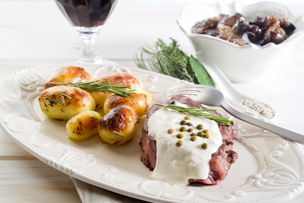 Соус со сметаной и хреном