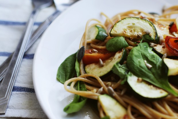 Спагетти с цукини