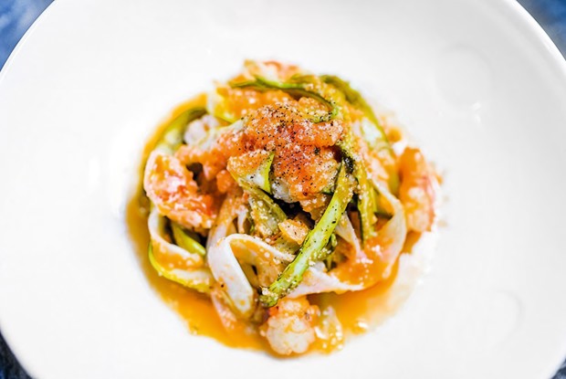 Спаржа помодоро