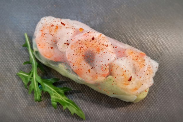 Спринг-ролл с креветками