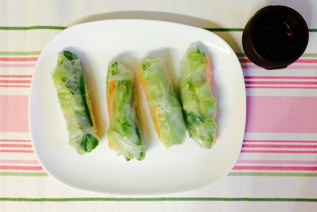 Спринг роллы без жарки