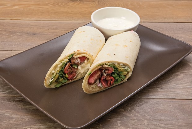 Стейк ролл с авокадо