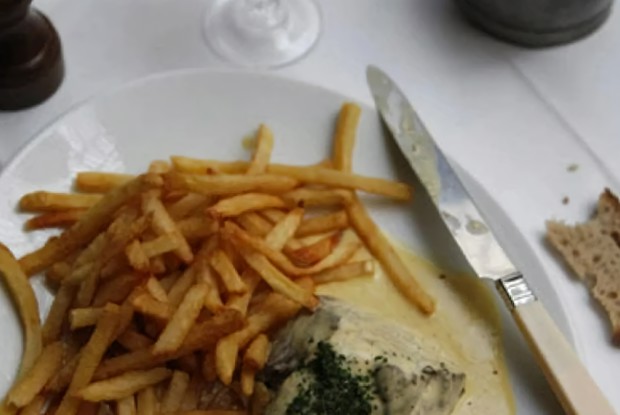 Стейк с горчичным соусом