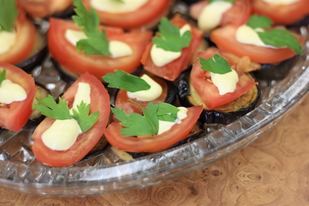 Стейки из баклажанов