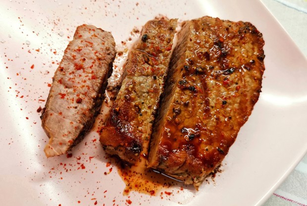 Стейк из говяжьего антрекота