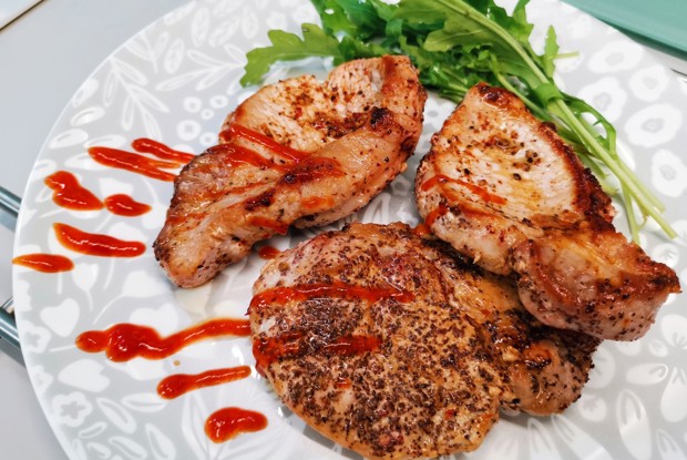 Стейк из свиной шеи