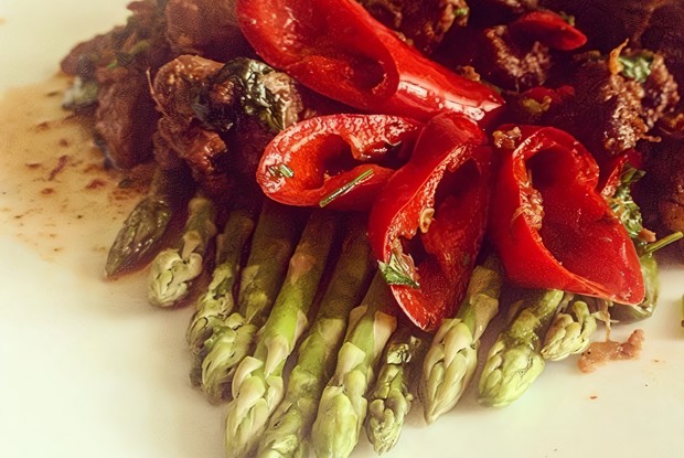 Стир-фрай из говядины