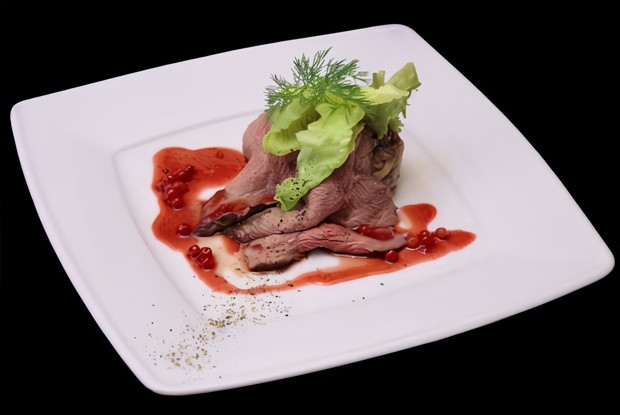 Страусштекс со спринг-роллами