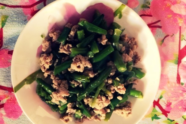 Стручковая фасоль по-флотски