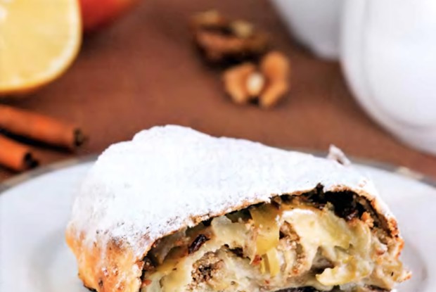 Штрудель с яблоками