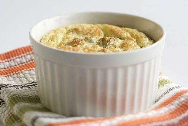 Суфле из кабачков с творогом рикотта