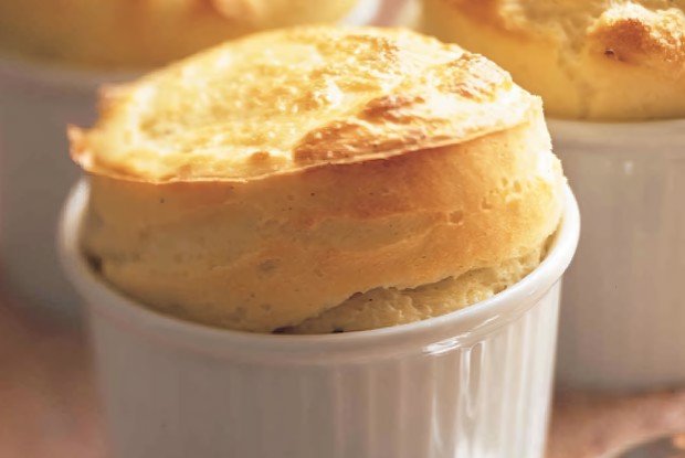 Суфле из яблок с творогом