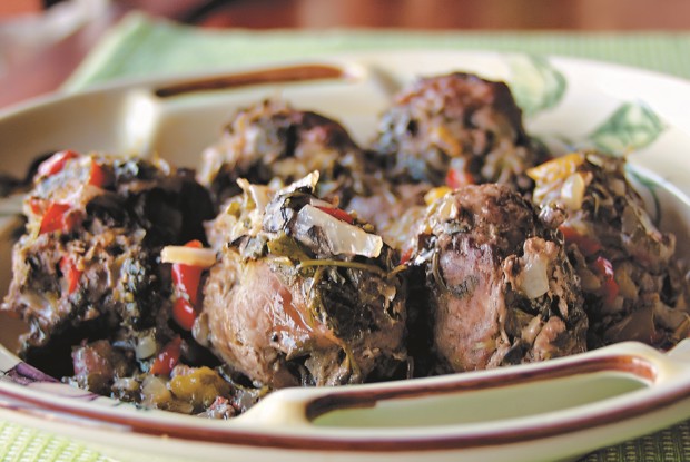 Суки (мясные рулетики)