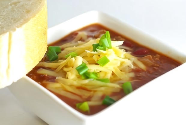 Суп чили с фасолью