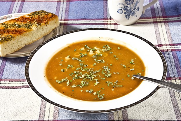 Суп фасолевый