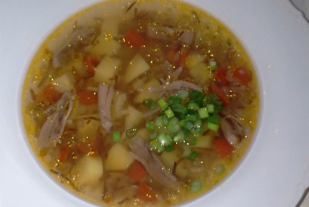 Суп гречневый