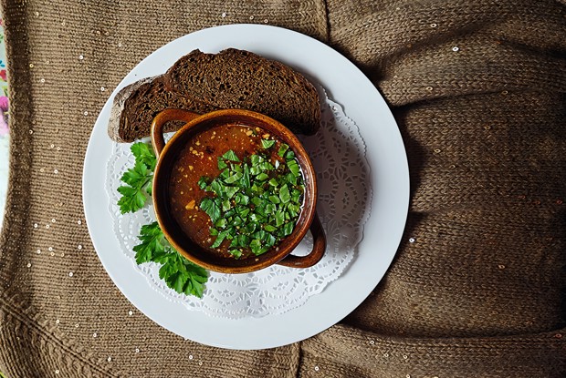 Суп харчо с лосятиной