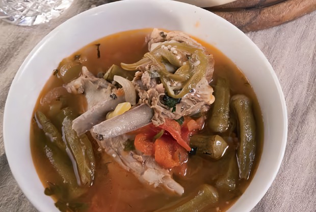 Суп из бамии