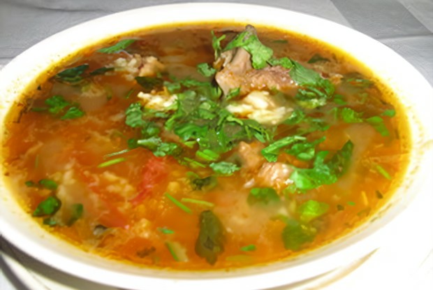 Суп из баранины с тархуном по-армянски
