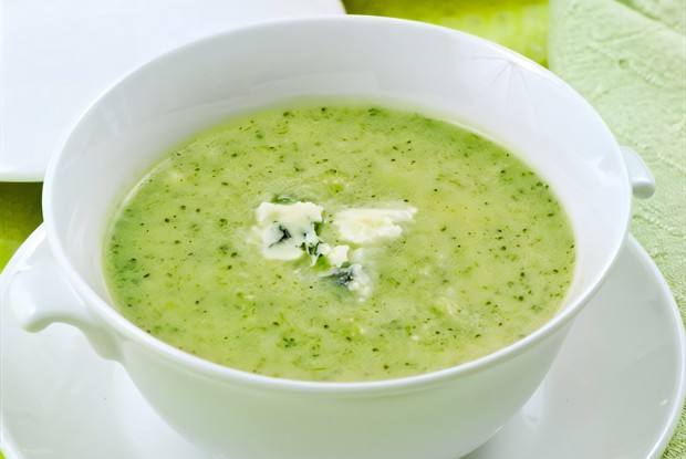 Суп из брокколи и цукини