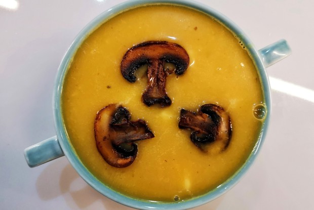 Суп-пюре из кабачка