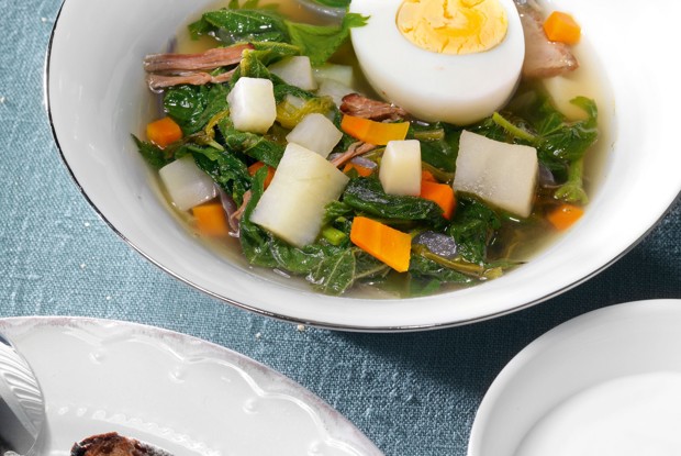 Суп из крапивы и щавеля и овощей