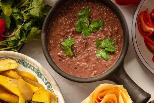 Суп из красной фасоли