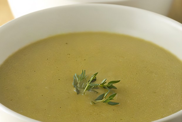 Суп из кресс-салата