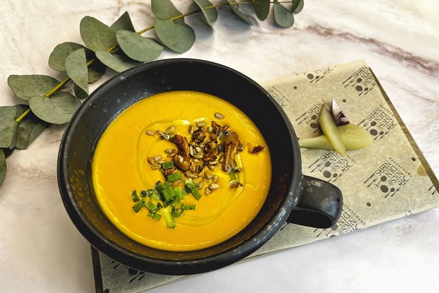 Суп из лисичек