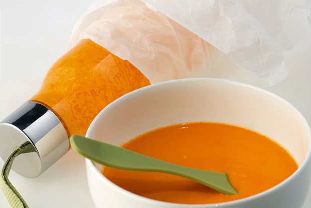 Суп из сладкого перца с имбирем