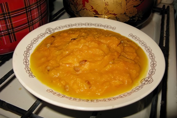 Суп из тыквы и моркови