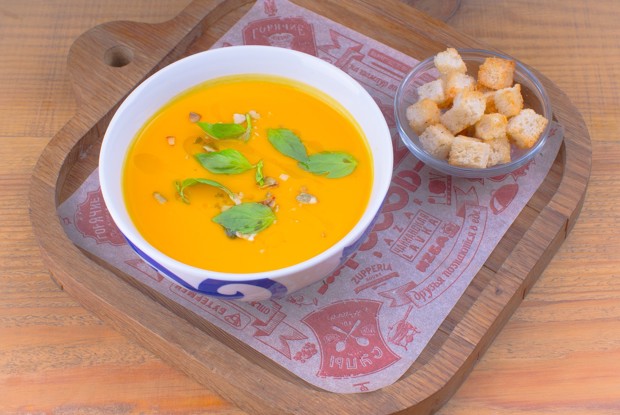 Суп - крем из тыквы