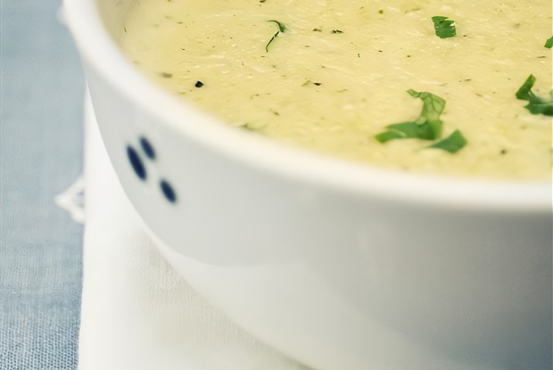 Суп-пюре из кукурузы по-кубински