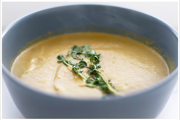 Суп-пюре из лисичек