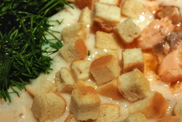 Суп-пюре из лосося