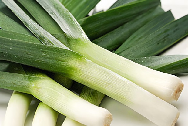 Суп-пюре из лука-порея