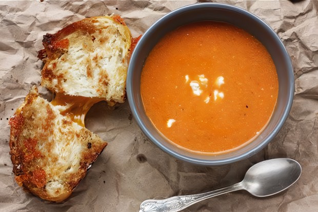 Суп-пюре из тыквы со сливками