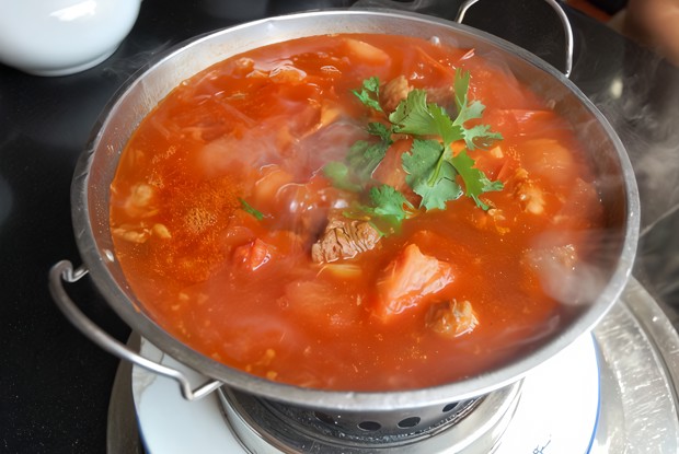 Суп с бараниной и овощами