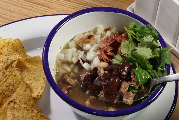 Суп с брискетом