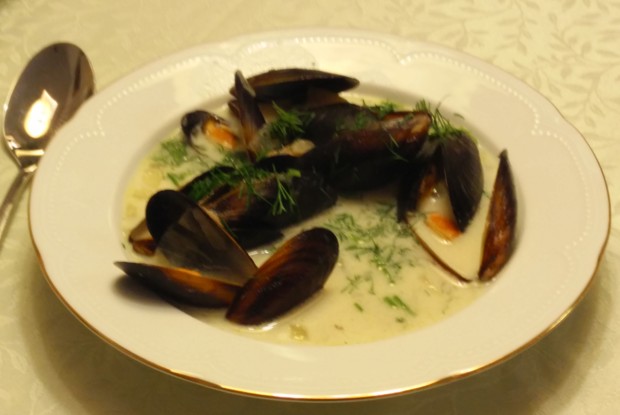 Суп с морепродуктами