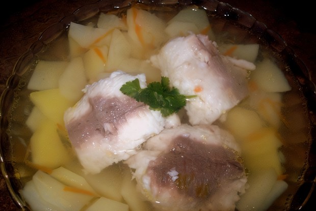 Суп с пеленгасом