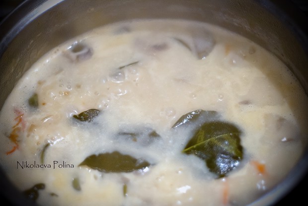 Суп том ям на креветочном бульоне