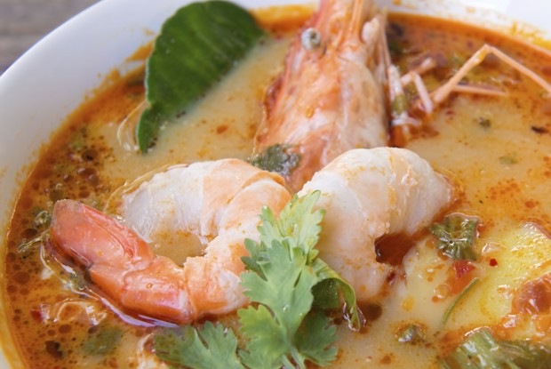 Суп том ям с креветками