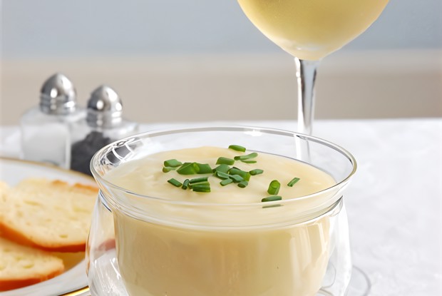 Суп вишисуаз со сливками