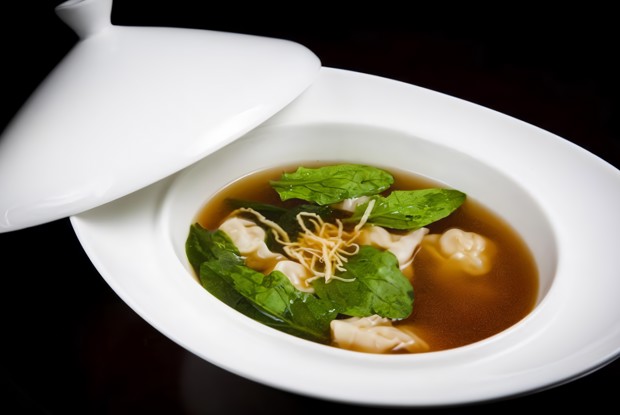 Суп Вонтон с креветками