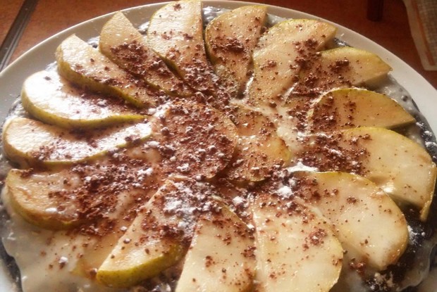 Супер-влажный шоколадный пирог (без яиц)