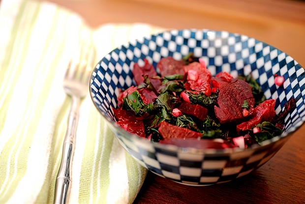 Свекольно-апельсиновый салат